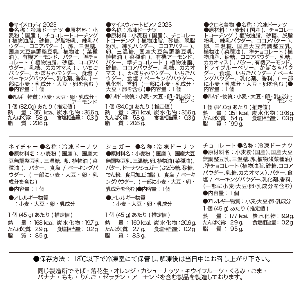 フロレスタset マイメロディうさぎ年コラボドーナツbox 冷凍